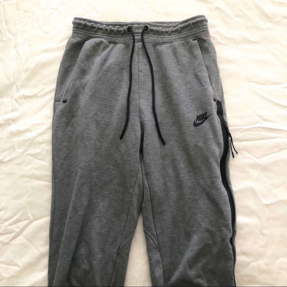 nike womens grey tech fleece joggers xs